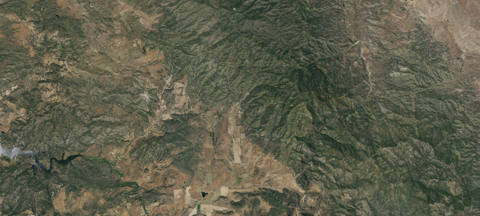 Map of Turkey Flat OHV Staging Area