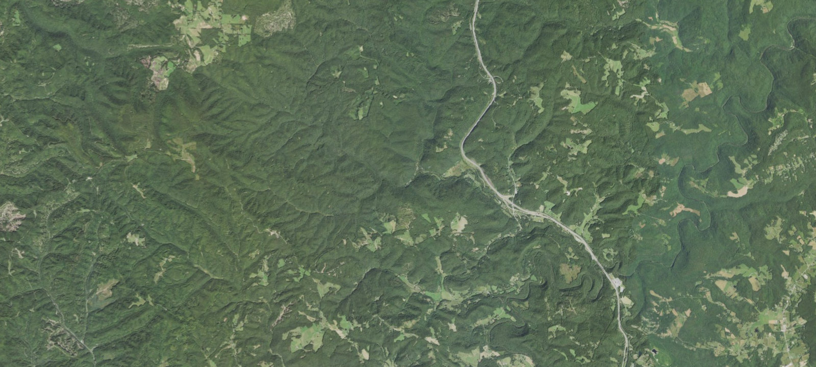 Map of Mash Fork Campground