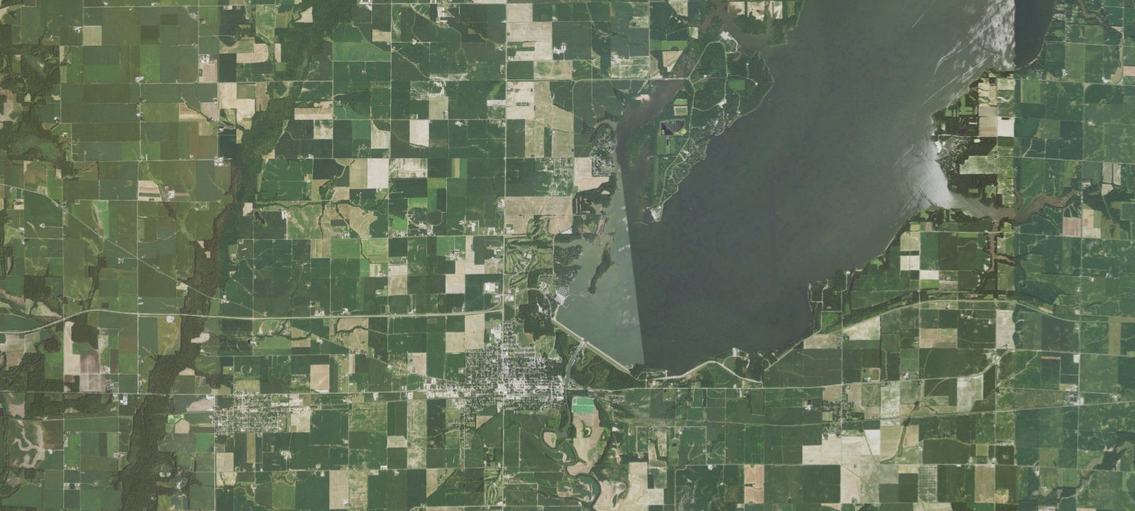 Map of Dam West Campground