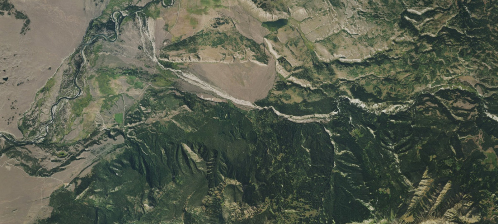 Map of Spread Creek Dispersed Camping Area