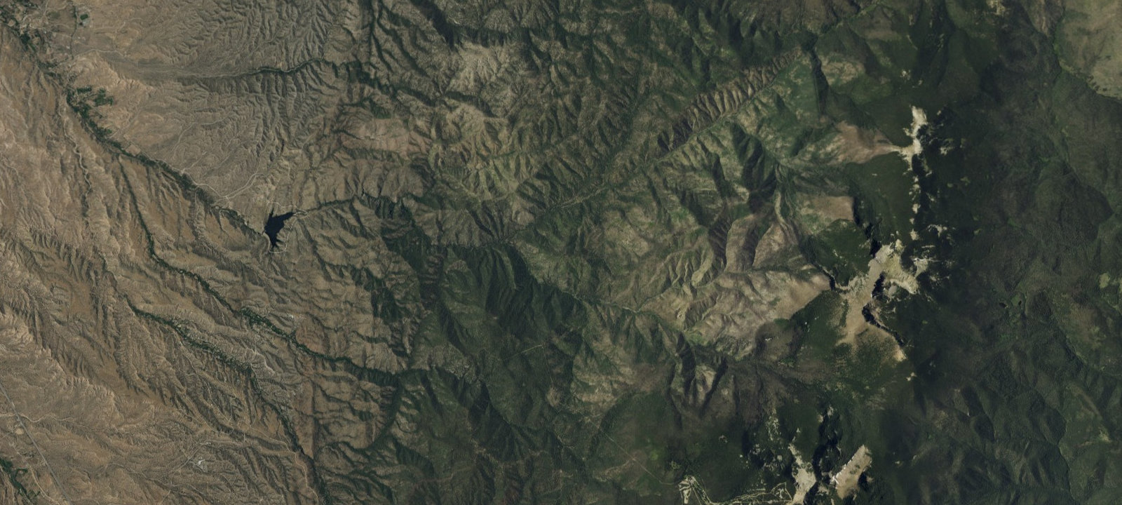 Map of Black Canyon Campground (santa Fe National Forest, Nm)