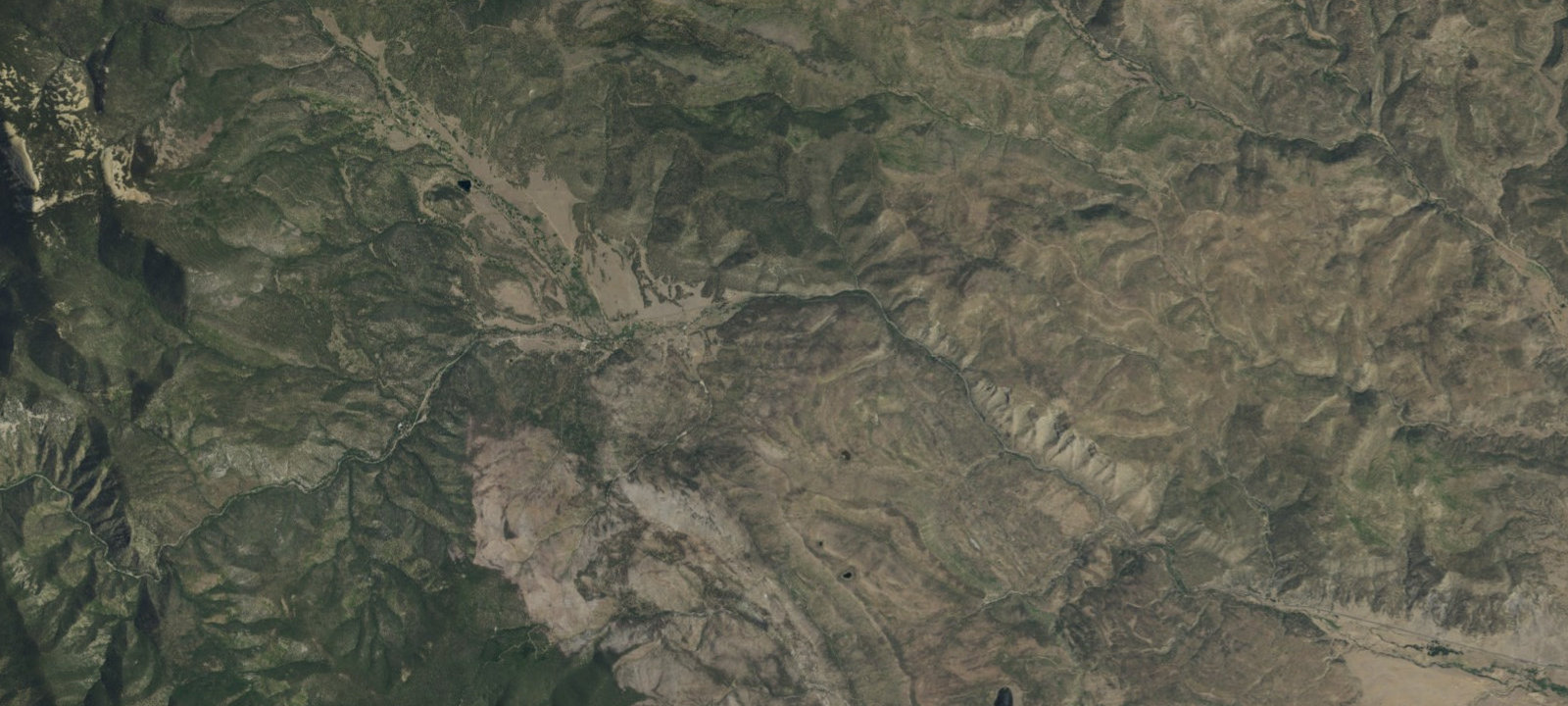 Map of Visto Grande Camp