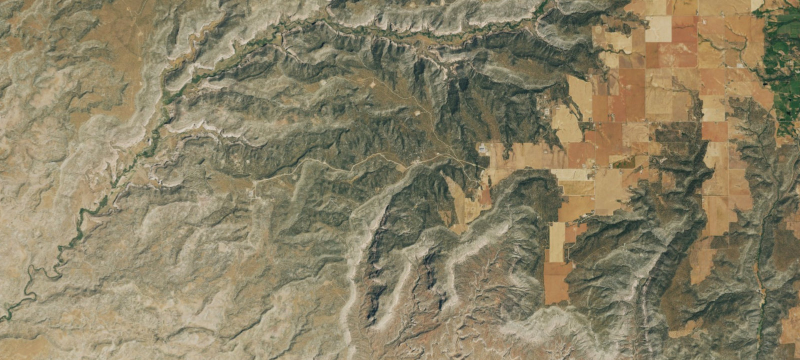 Map of BLM Road 4725