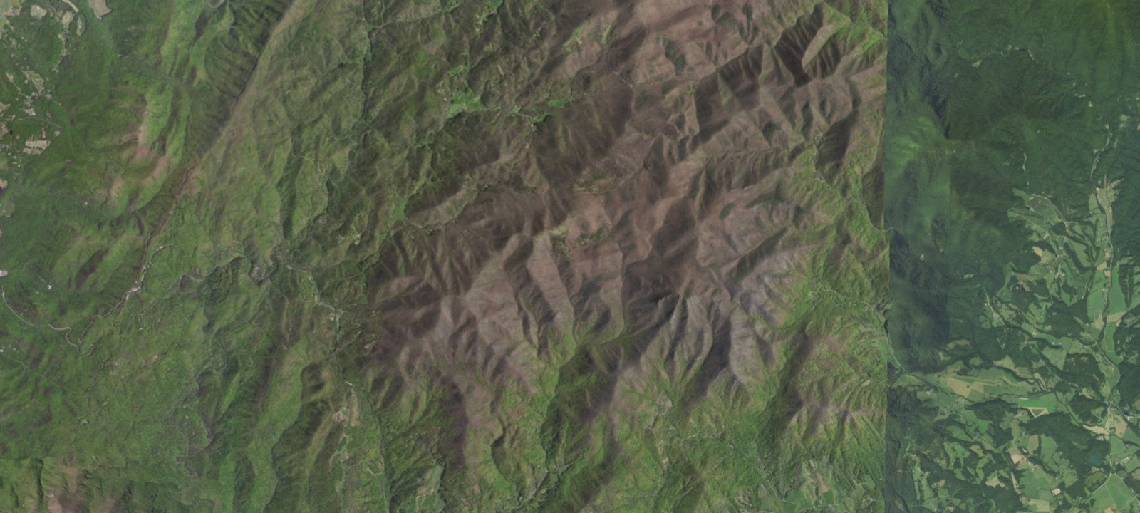 Map of Cole Mountain Loop Backcountry Site