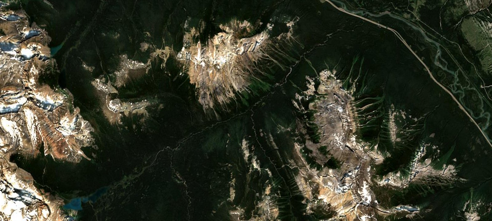 Map of Lost Horse Creek