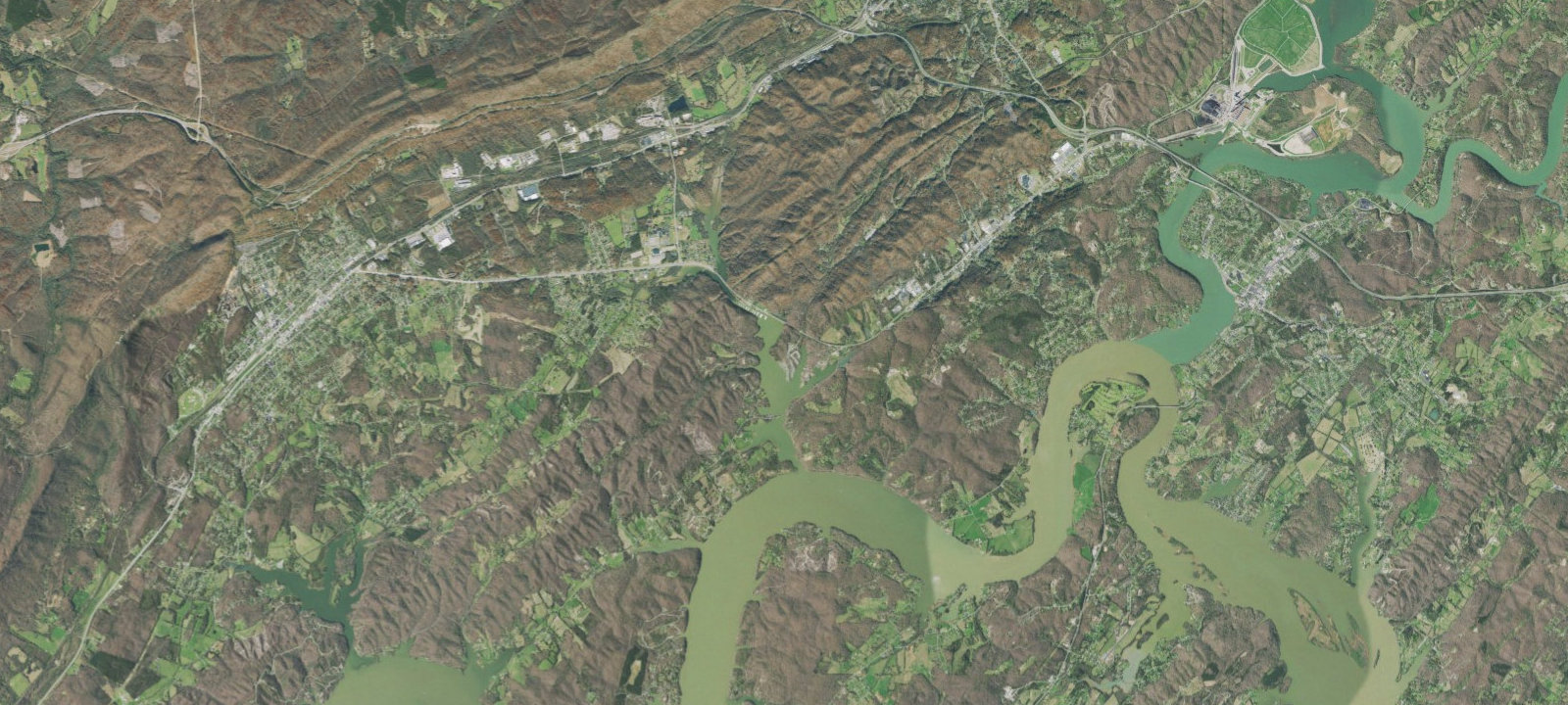 Map of Caney Creek RV Resort