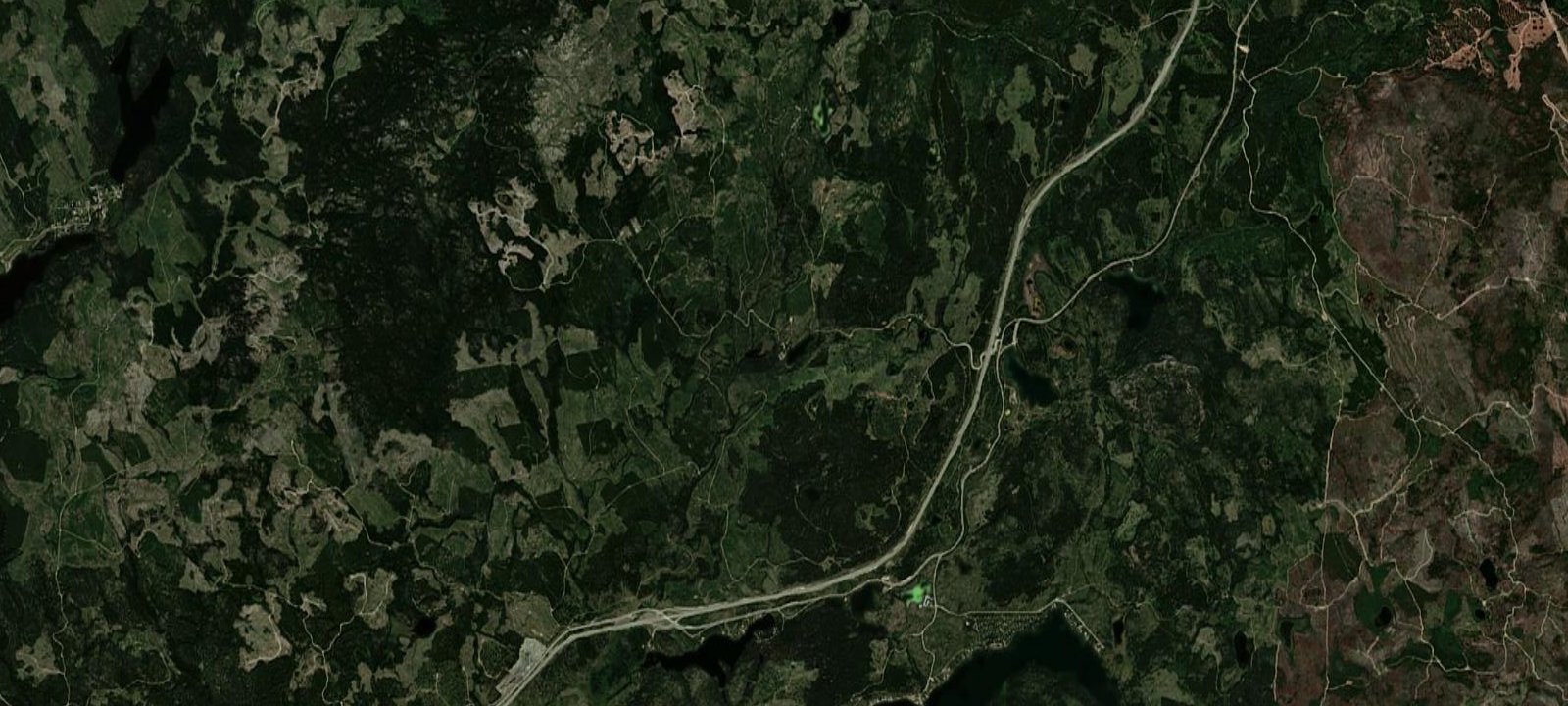 Map of Lodgepole Lake Campground