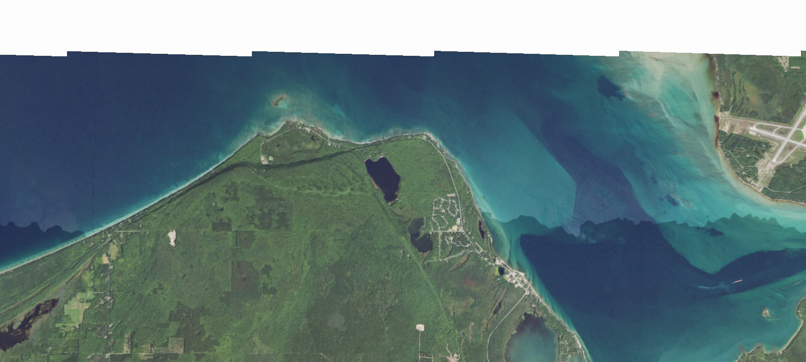 Map of Monocle Lake