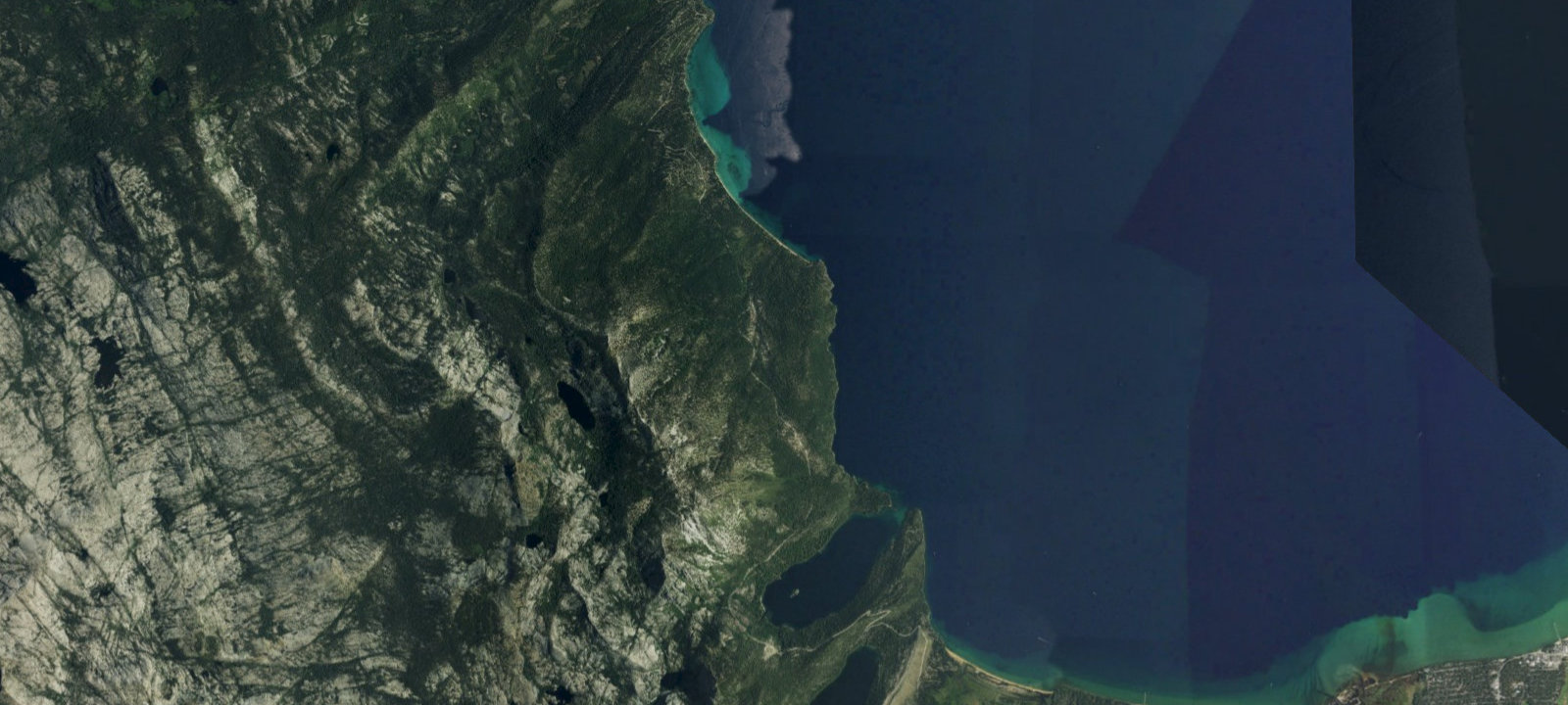 Map of Upper Pine