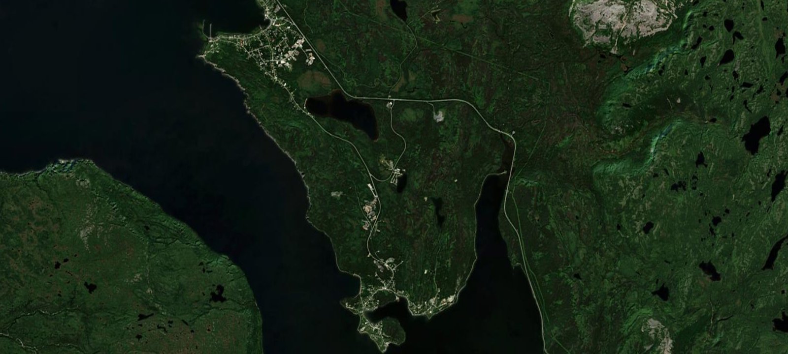 Map of Gros Morne / Norris Point KOA Holiday
