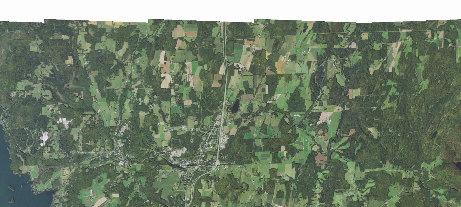 Map of Camping Lac Frontière