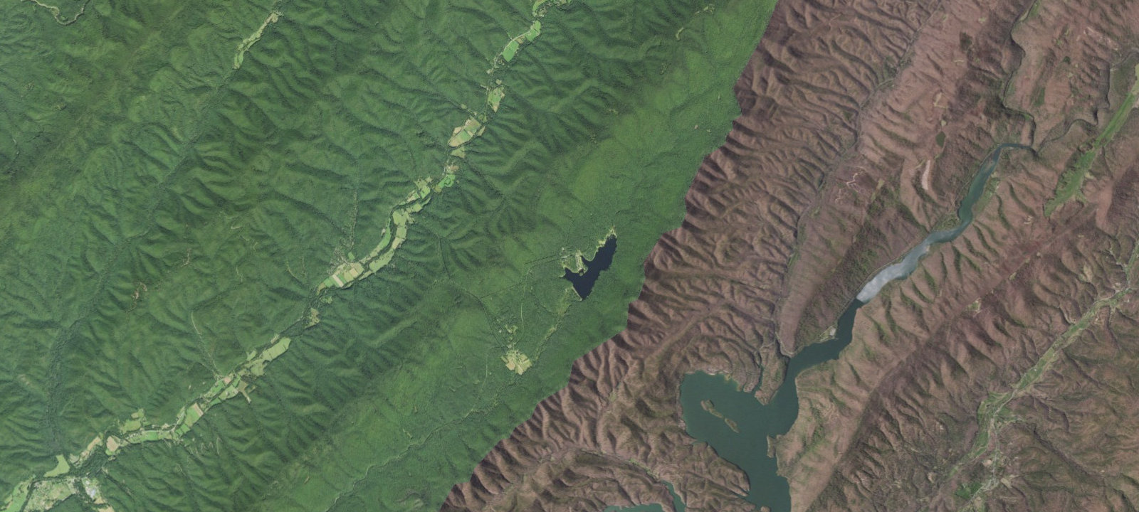 Map of Lake Sherwood - Cales Knoll