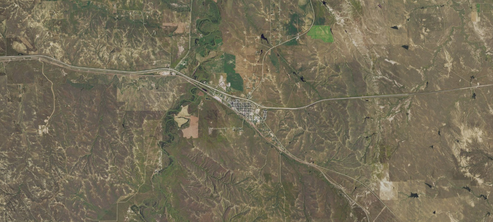 Map of Rangeland Court Motel & RV Park
