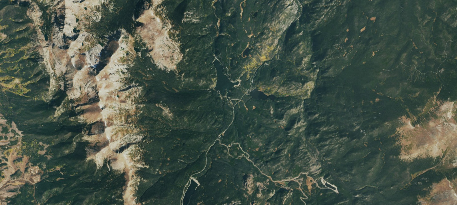 Map of Chambers Lake