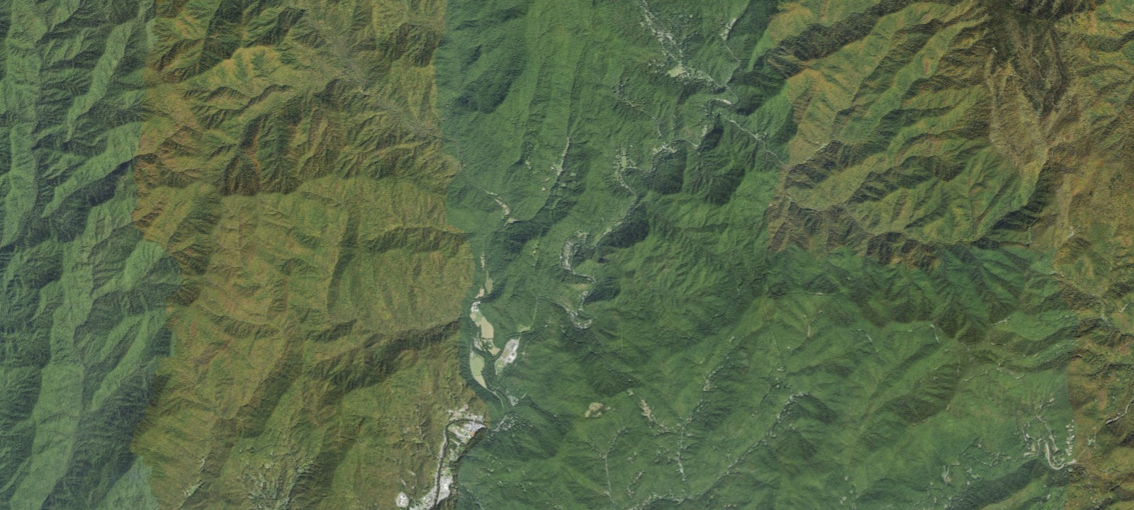 Map of Cherokee / Great Smokies KOA Holiday