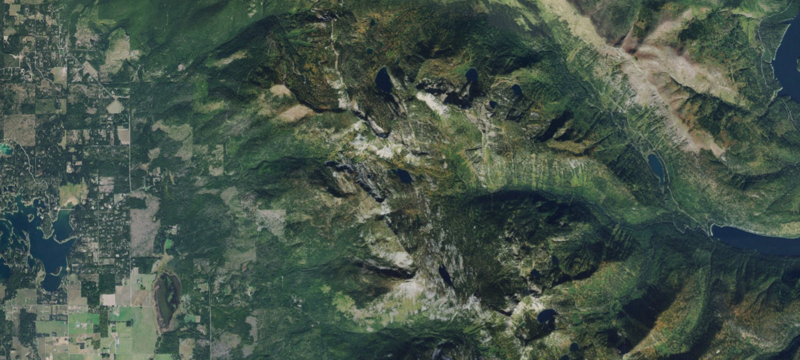 Map of Birch Lake