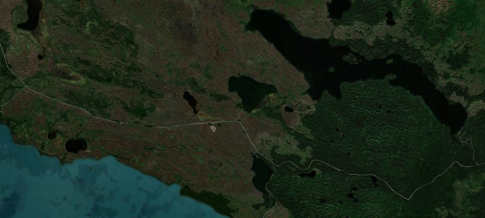 Map of Engineer Lake Campground