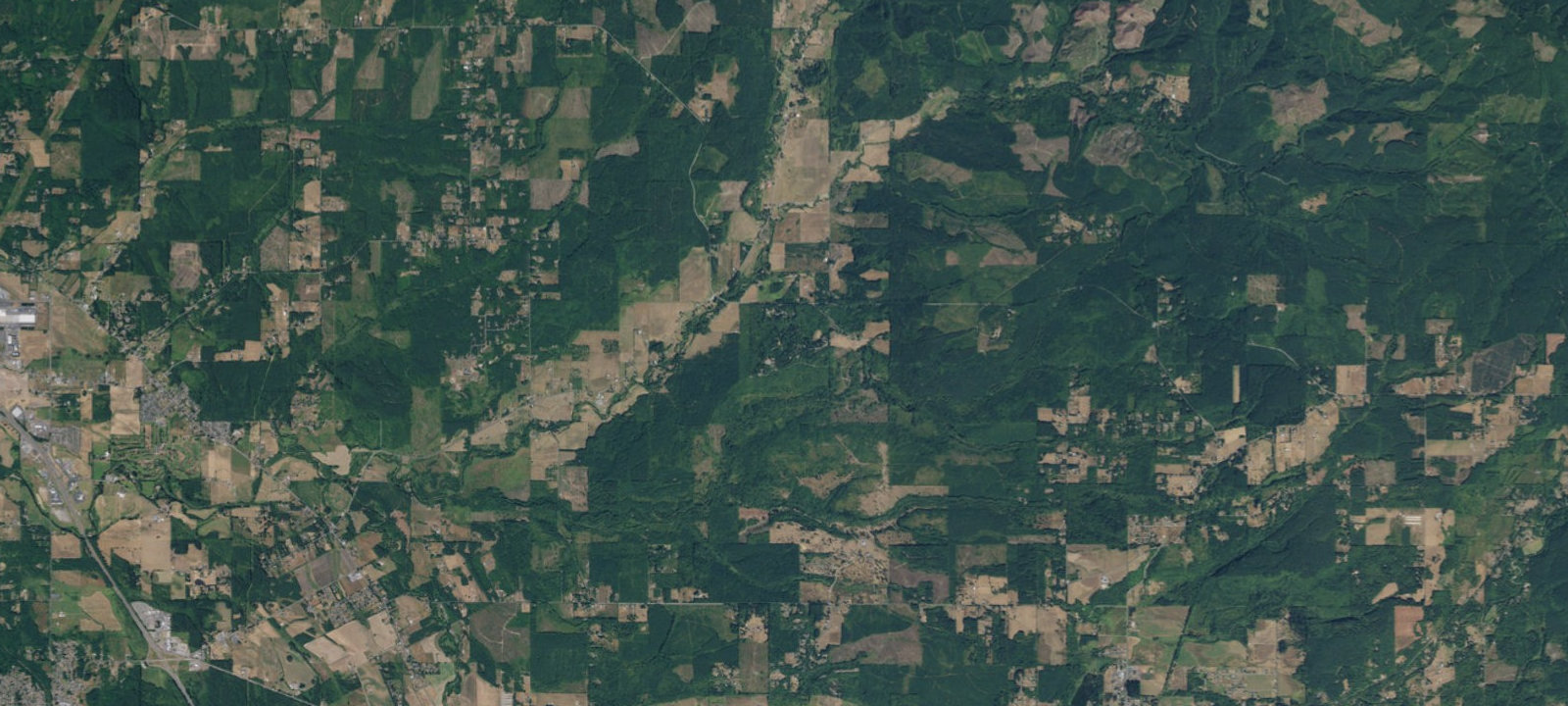 Map of Thousand Trails Chehalis