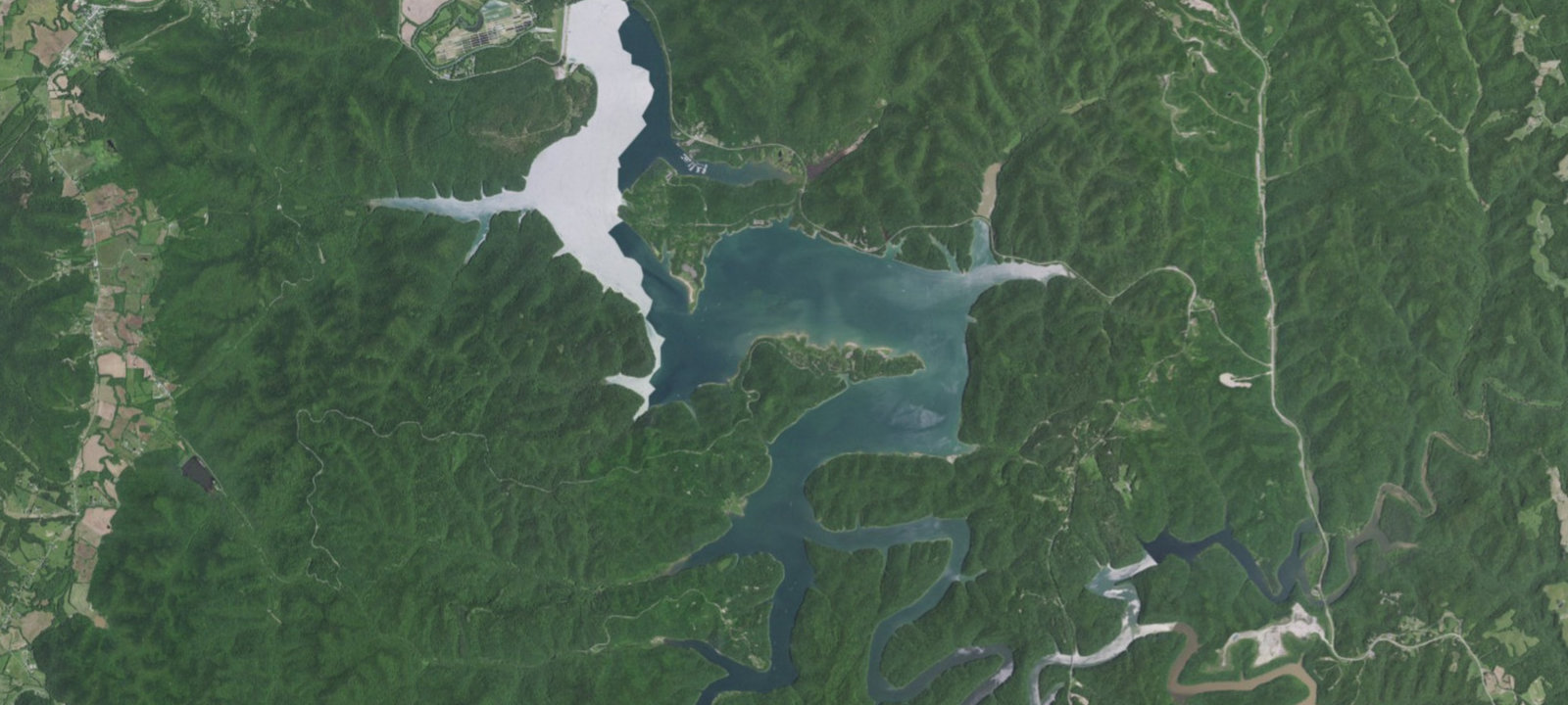 Map of Zilpo Recreation Area