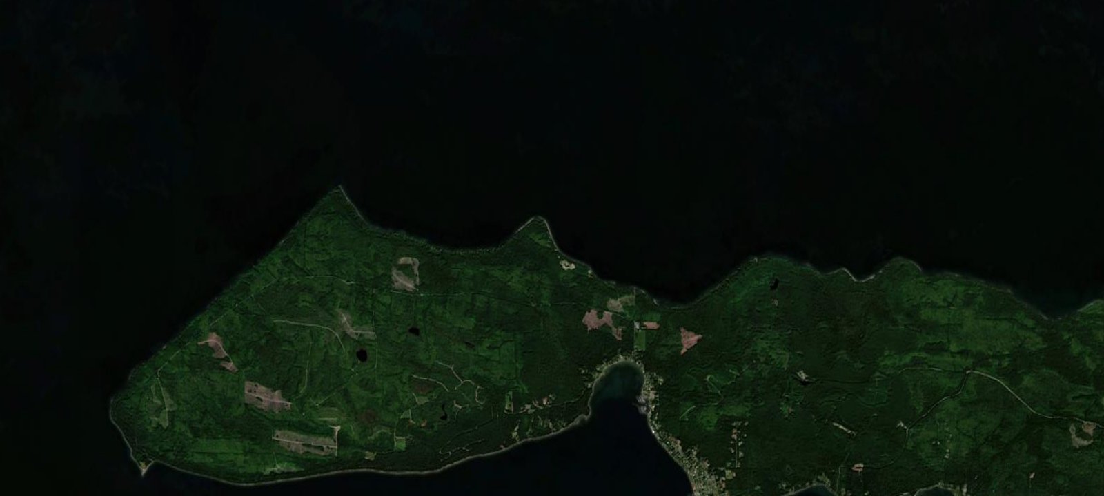 Map of Bere Point Regional Park Campground