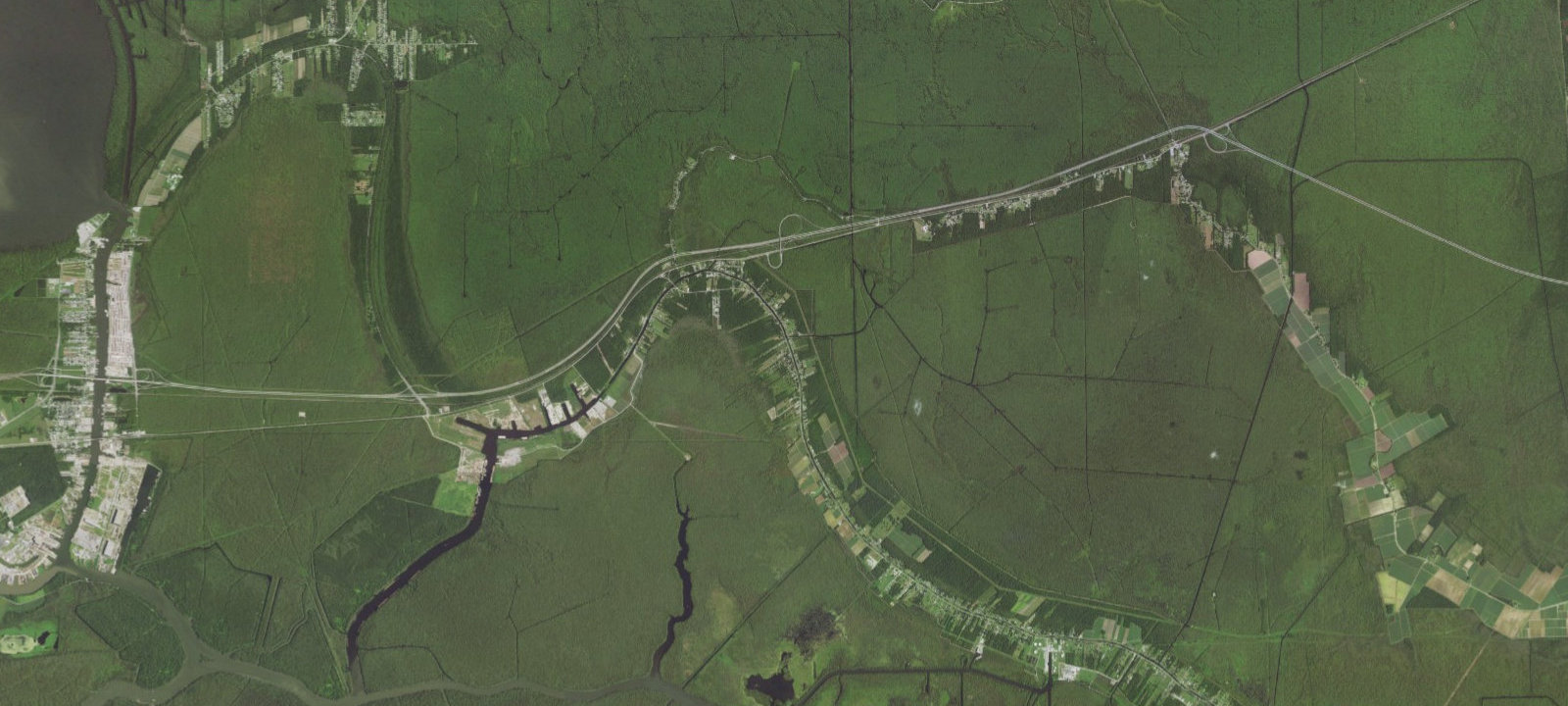 Map of Tiger Oaks RV Park