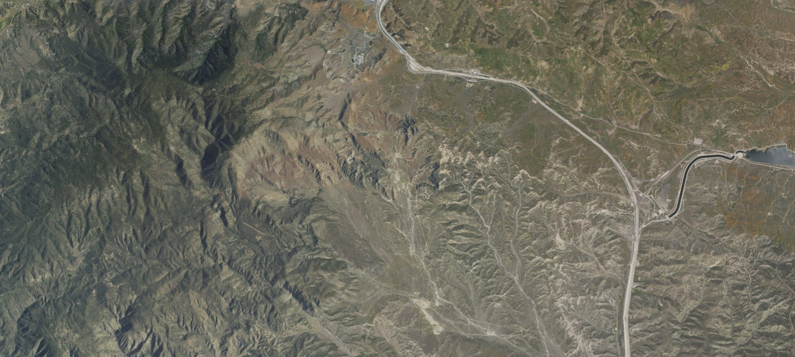 Map of Sterling Canyon Campground