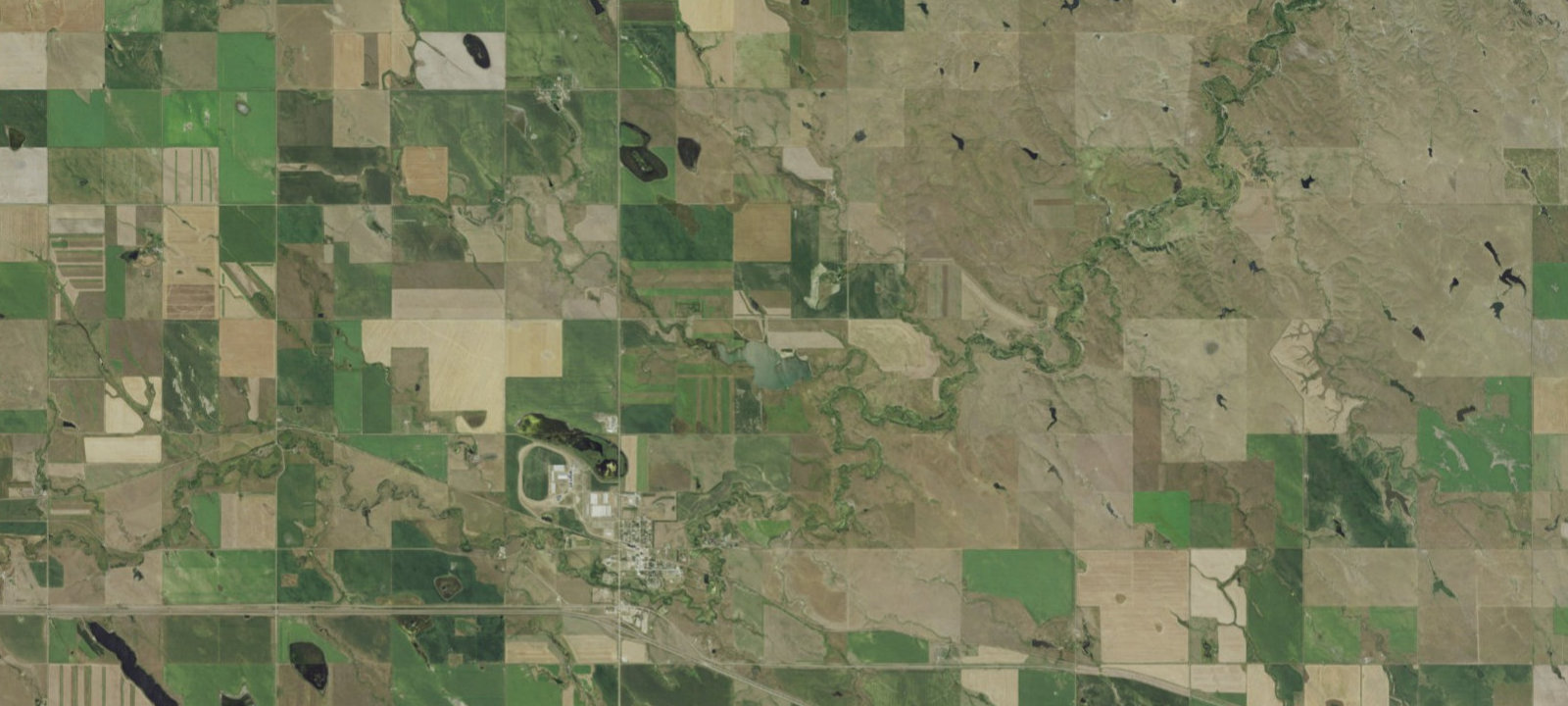 Map of Byre Lake Recreation Area