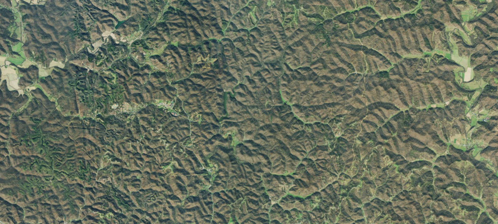 Map of Iron Ridge - Lake Vesuvius
