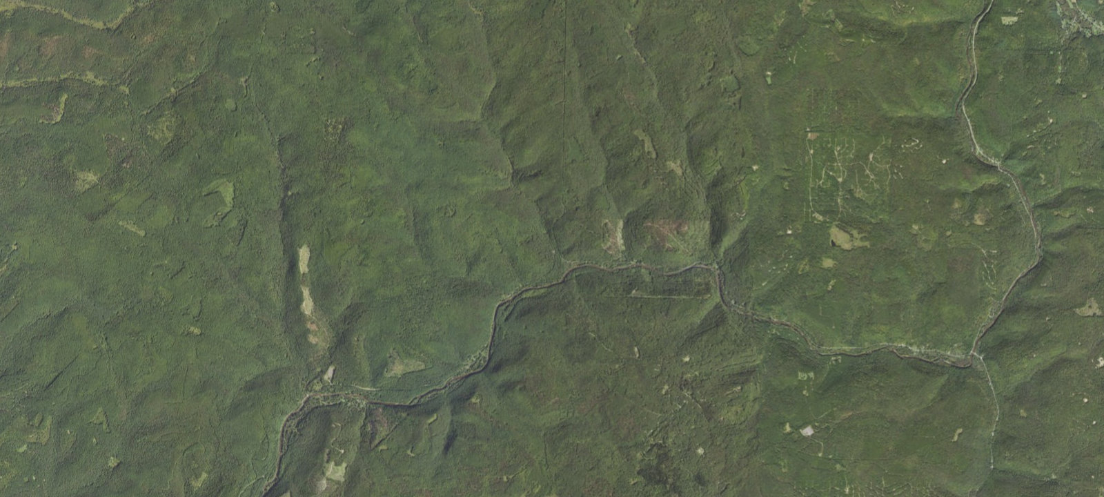 Map of Minister Creek Campground & Trailhead