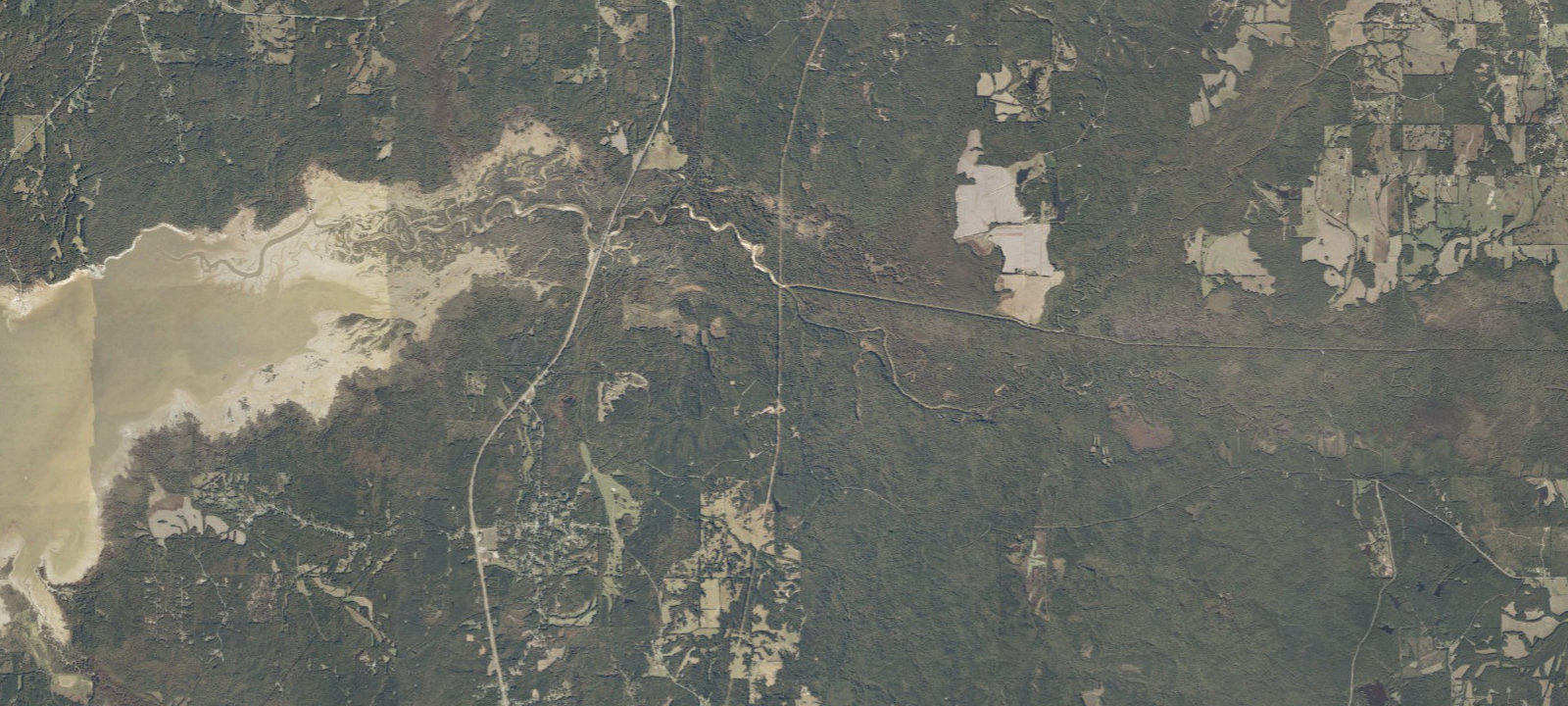 Map of Graham Lake