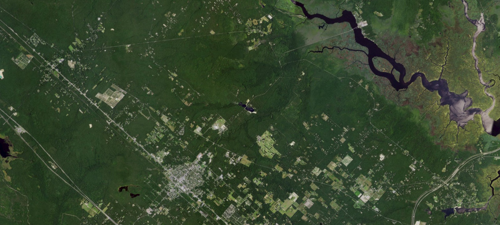 Map of Egg Harbor Lake Campground