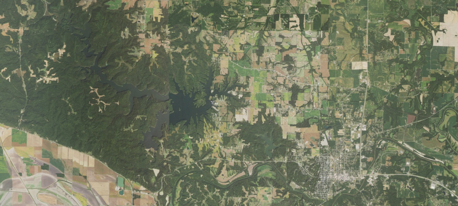Map of Ed Bottoms Campground