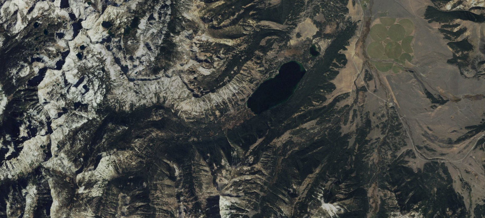 Map of Alturas Lake Inlet Campground