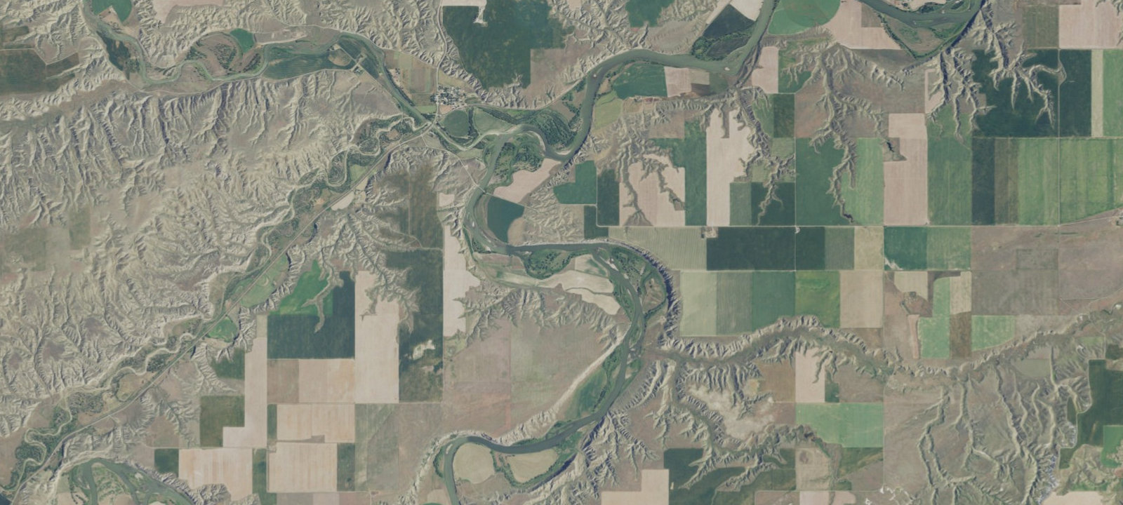Map of Black Bluff Rapids