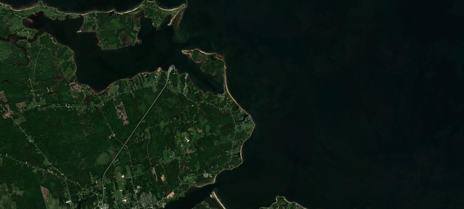 Map of Caribou-Munroes Island Provincial Park