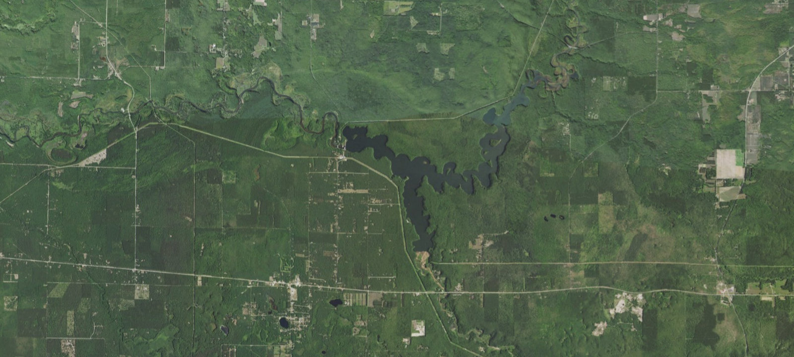 Map of Camp Mana Pine Resort