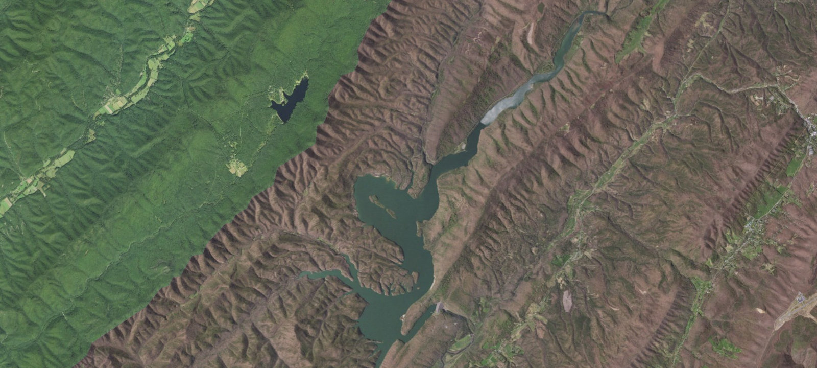 Map of Bolar Mountain Recreation Area