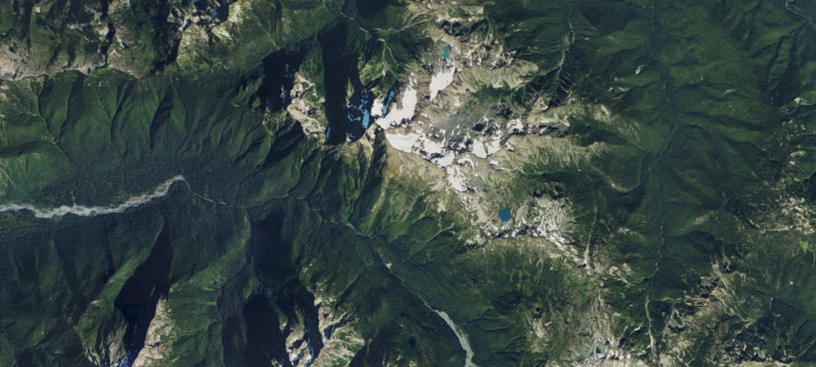 Map of Eleven Bull Basin