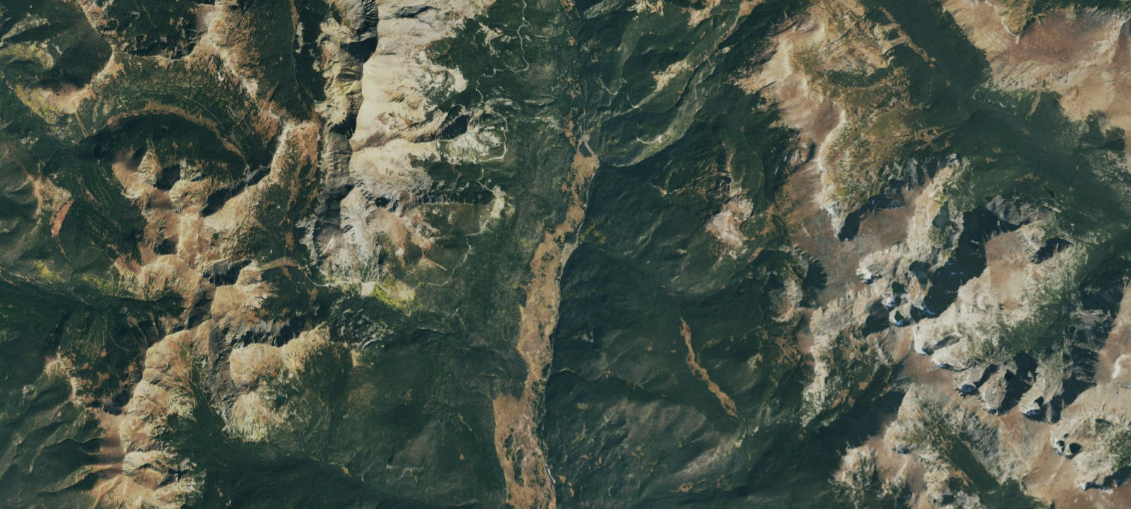 Map of Rocky Mountain National Park Timber Creek Campground