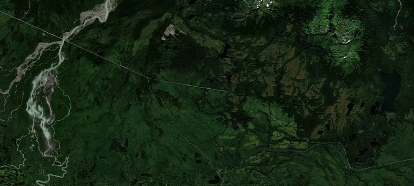 Map of Eighteen Mile