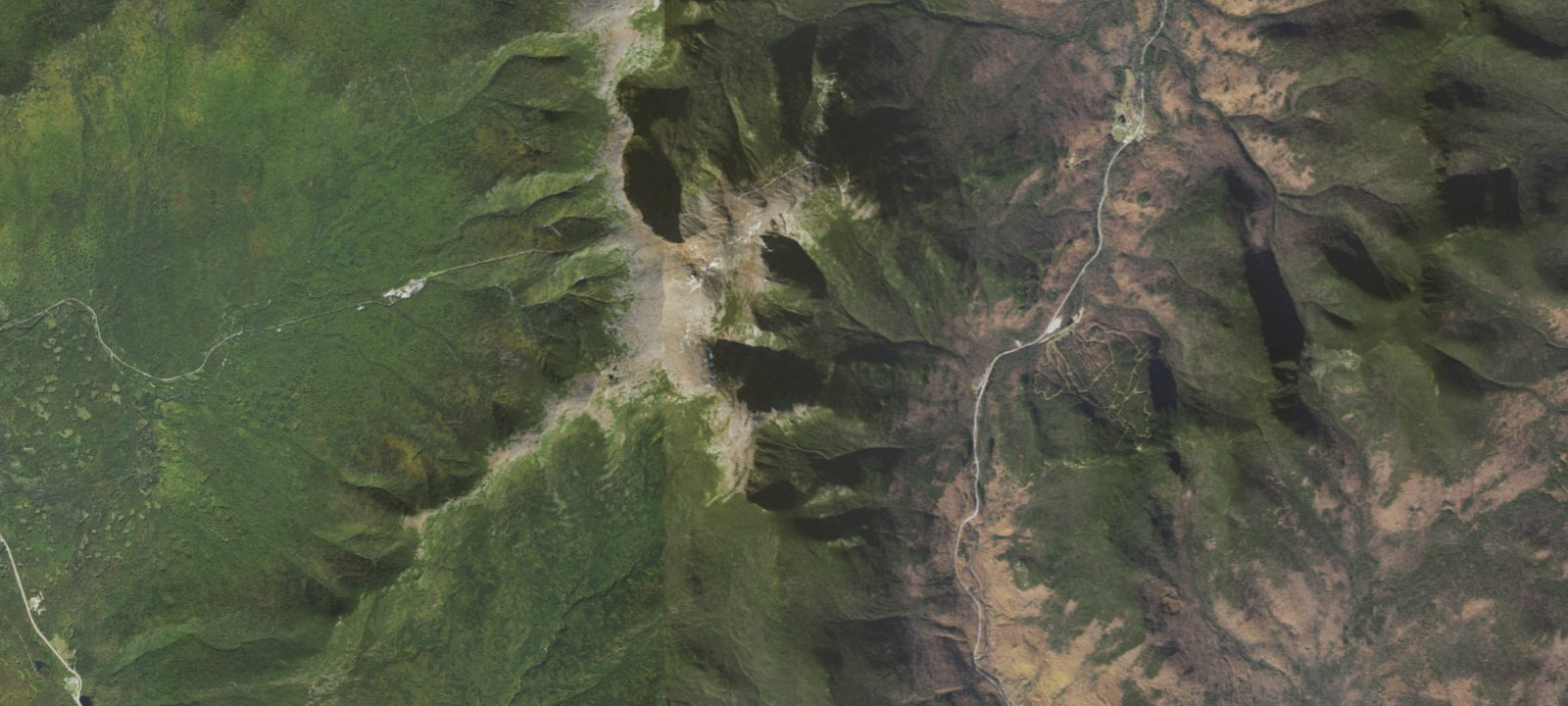 Map of Hermit Lake Complex