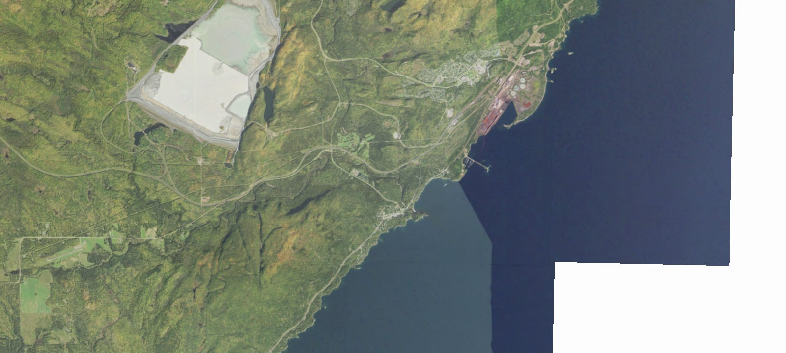 Map of South Beaver River