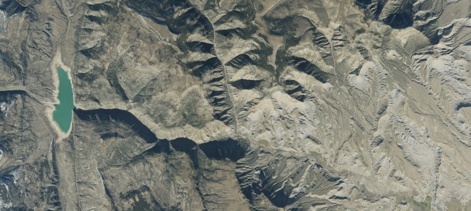 Map of Cottonwood Canyon Campground
