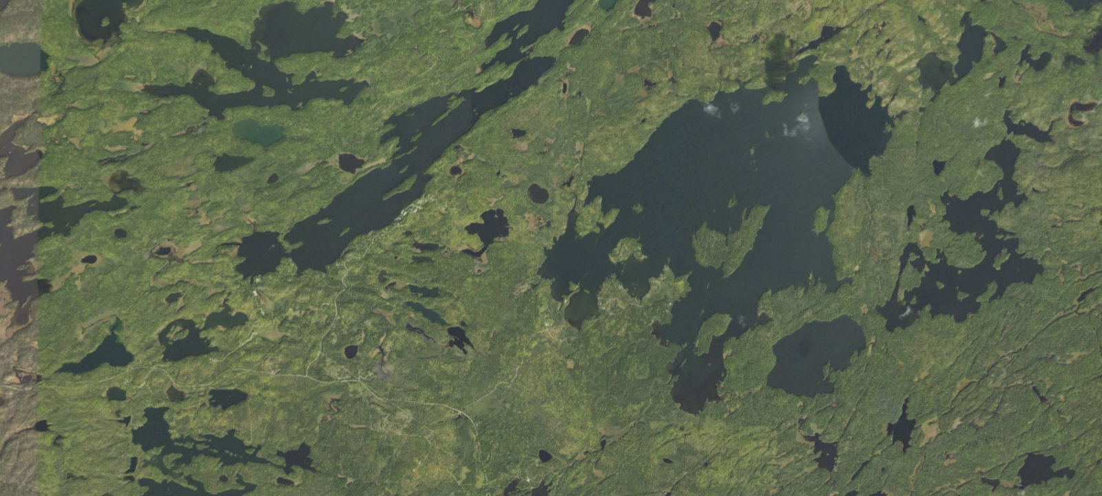 Map of Snowbank Lake Site 12