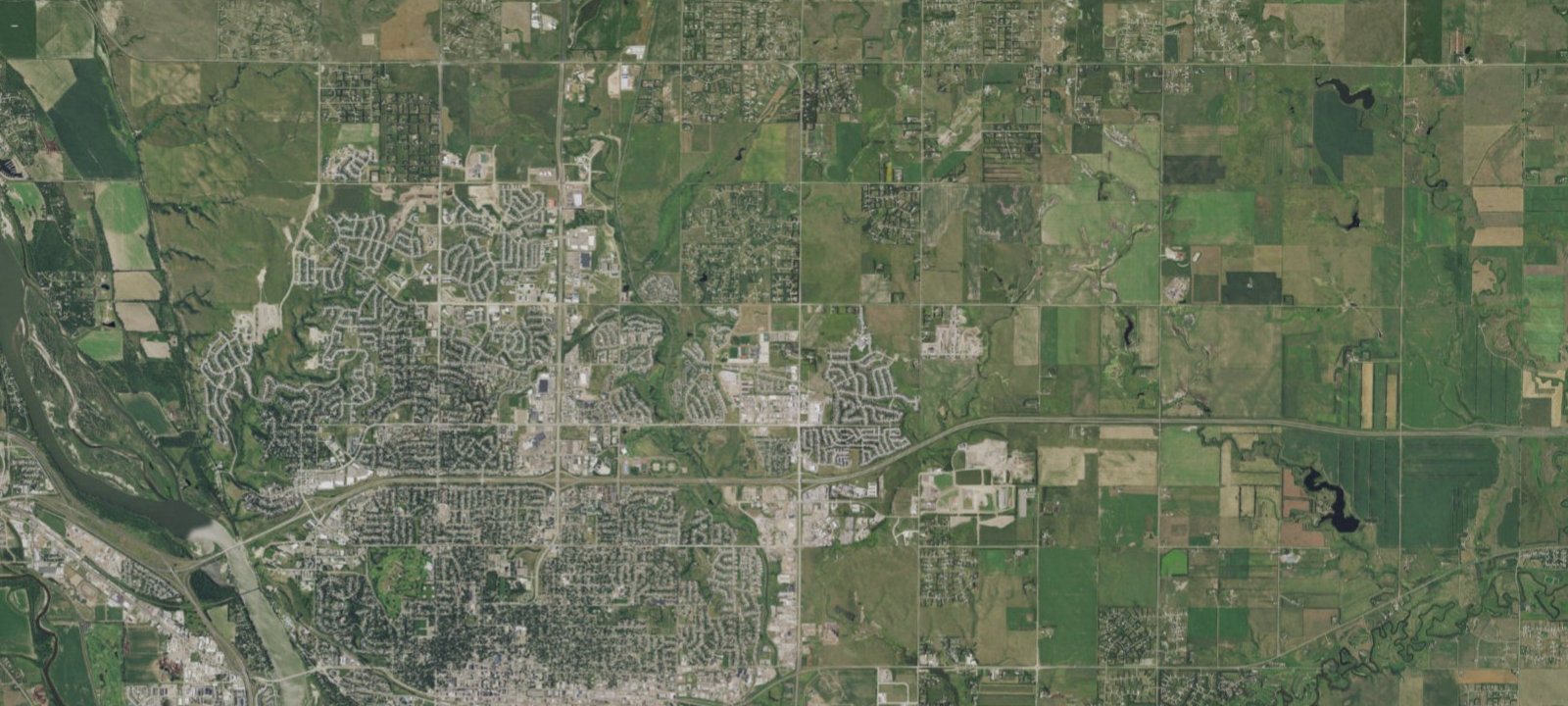 Map of Bismarck KOA Journey