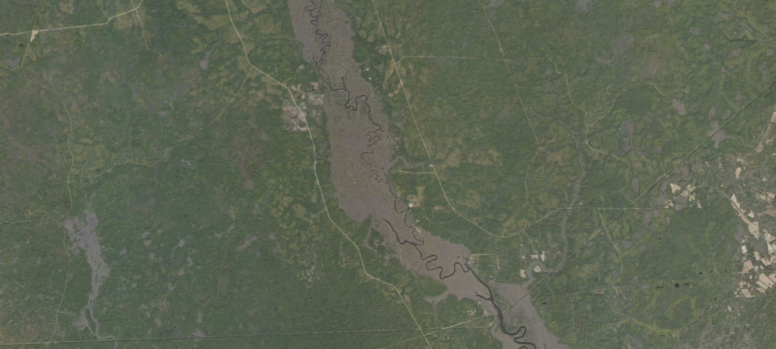 Map of Mack Landing Campground
