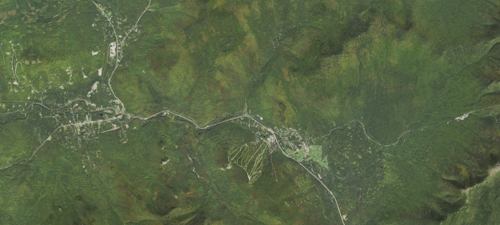 Map of Mount Deception Camping Area