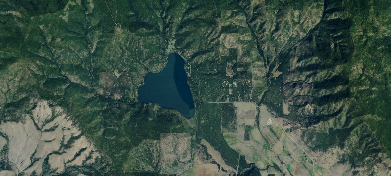 Map of Lake Mary Ronan State Park Campground