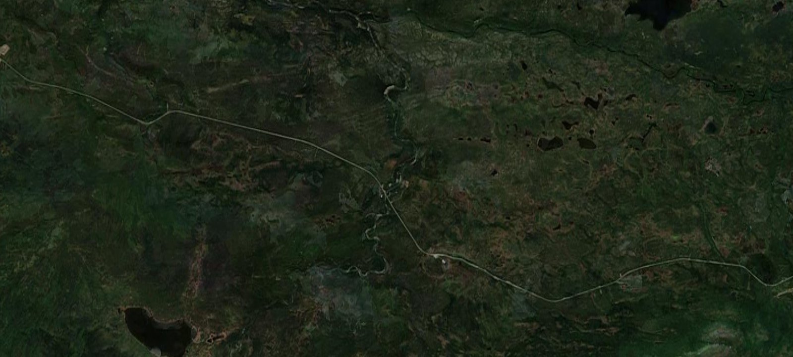 Map of Brushkana Creek Campground