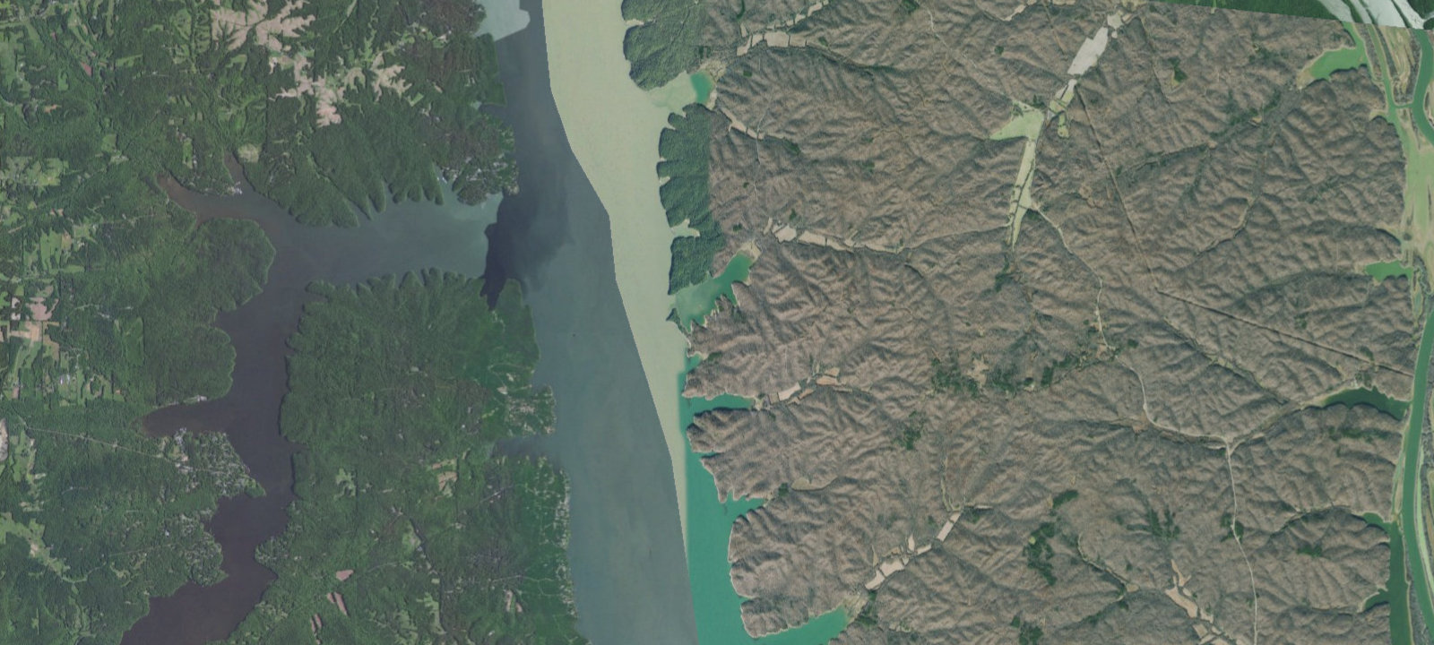 Map of Ginger Bay Basic Camping Area